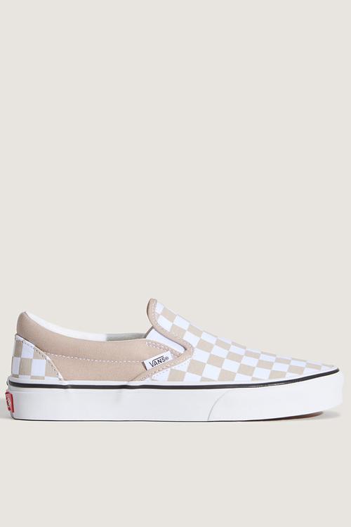 Classic Slip on - Colour Theory Checkerboard Mushroom