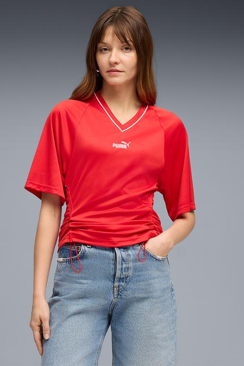 Future Puma Archive Fitted Waist Football - For All Time Red