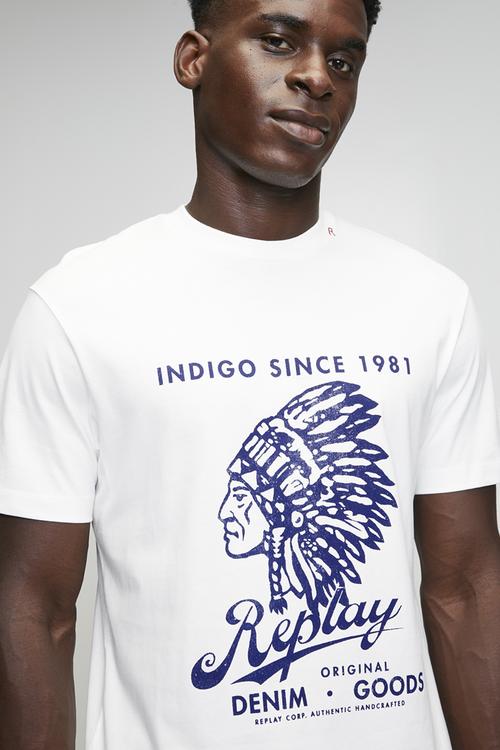 PIECE DYED HEAVY COTTON JERSEY - white 
