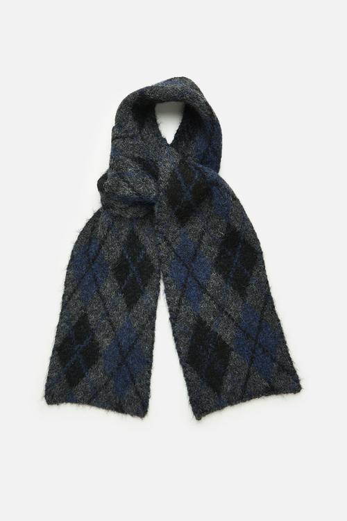 Rombos scarf - blue