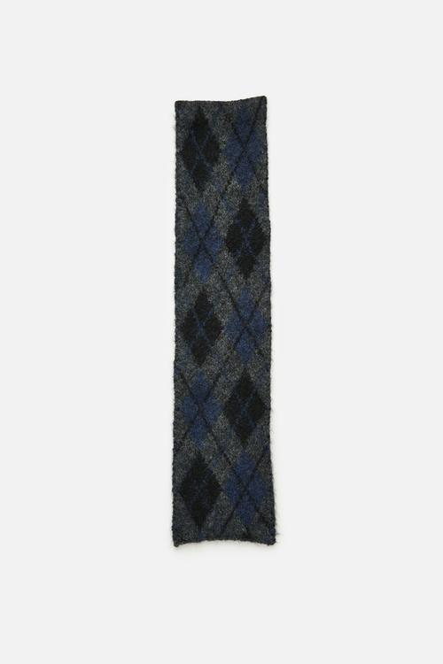 Rombos scarf - blue