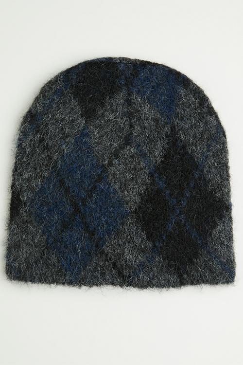 Rombos beanie - blue