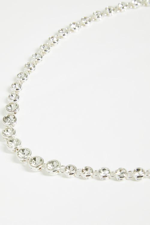 Oberon necklace - silver