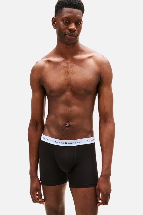 3 Pack Boxer Brief Waistband - Black
