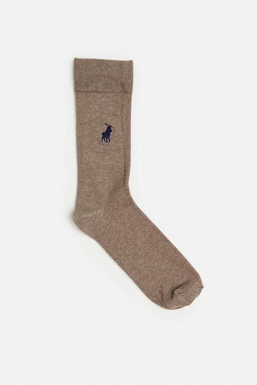 Polo Classic Plain Crew Sock – Taupe
