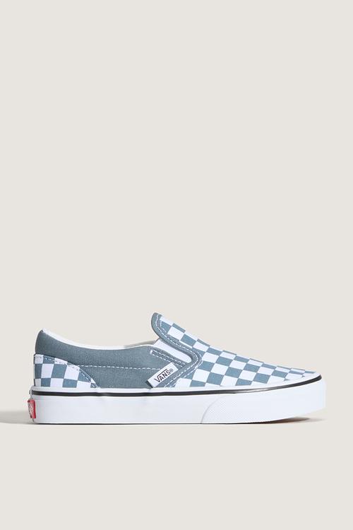 Classic slip -on - checkerboard stormy weather