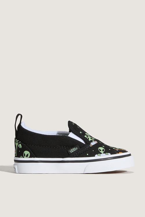 Slip - on v - black/green
