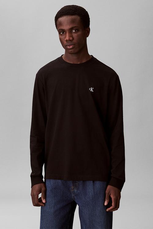 Long sleeve Easy Monogram Tee - Black