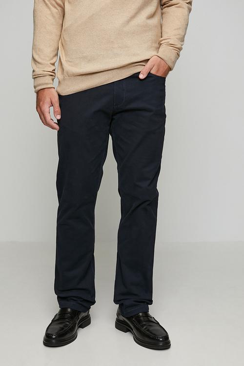 Ethan Essential 5 Pocket Trouser - Navy