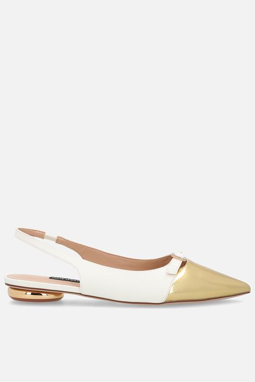 Lucida slingback - white