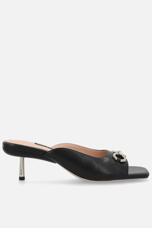 Barr Mule Heel - Black