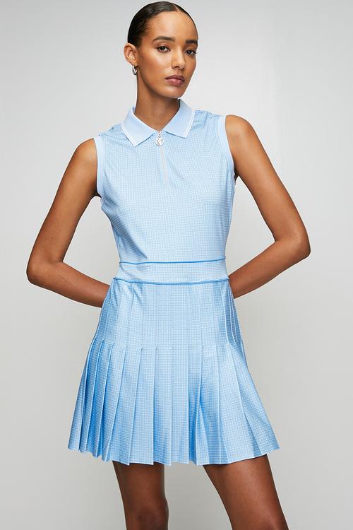 Pringle amy sleeveless golf dress - blue