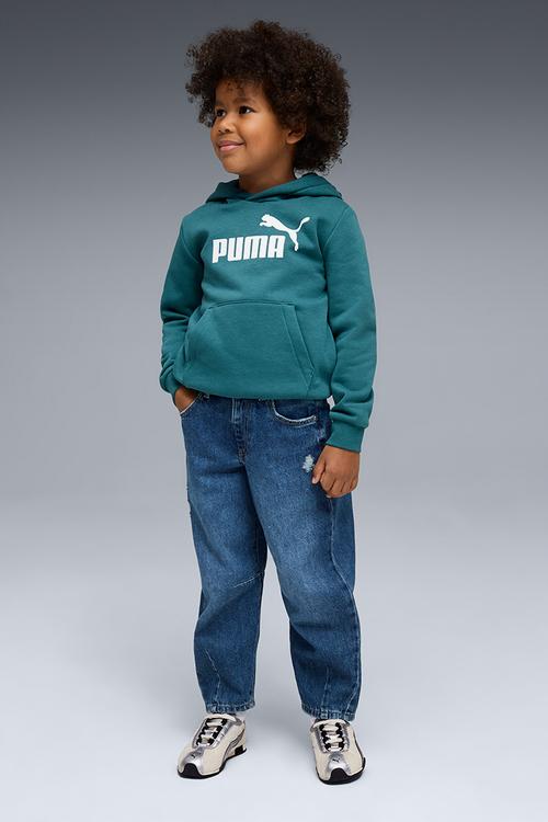 Ess No. 1 Logo Hoodie Fl Ps - Emerald Ice