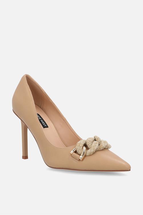 Adelaide court heel - tan 