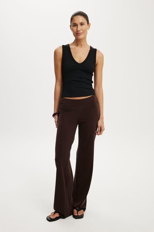 Honey pant - dark oak