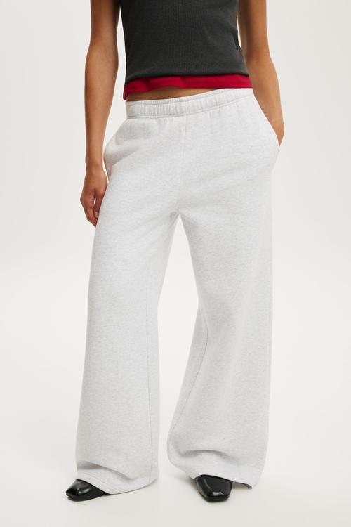 Baggy Sweatpant - Light Grey Marle