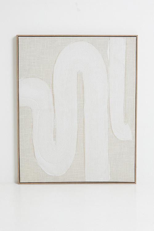 Serene Flow - Natural Frame