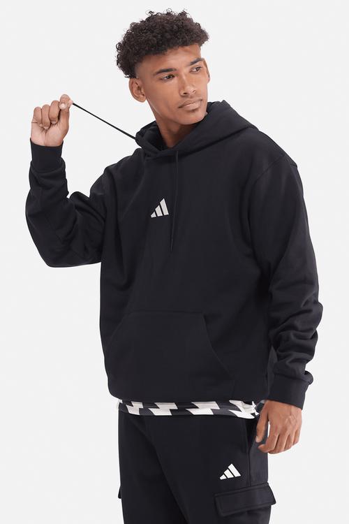 Feel Cozy FL Hoodie  - Black/white