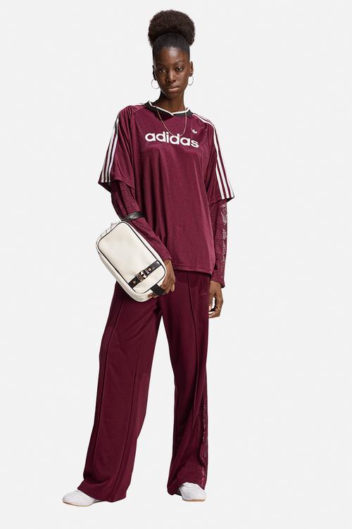 Lace Ls Jersey - Maroon