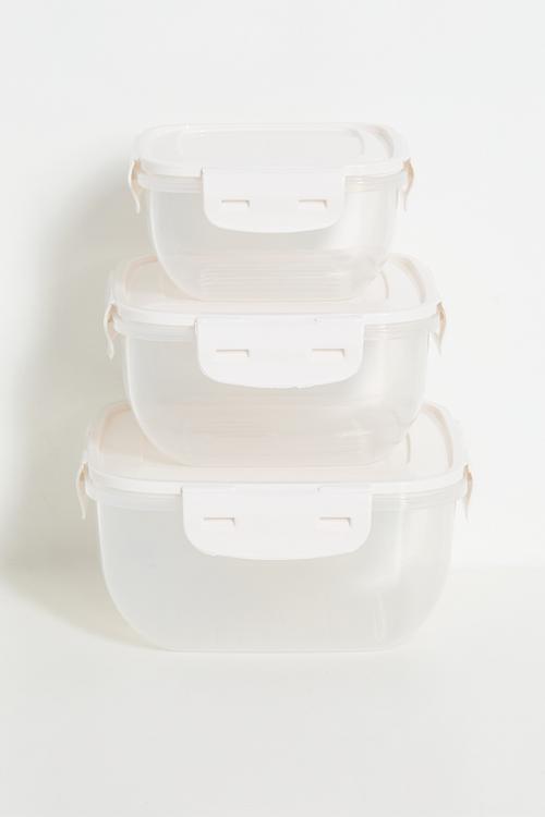 Sora storage set of 3 - Off white
