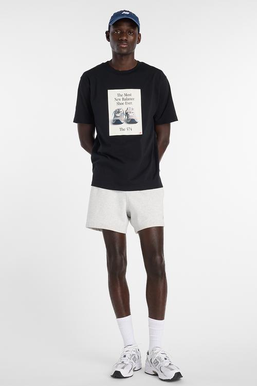 NB Athletics Celebrated Icons 574 Ad Tee - Black