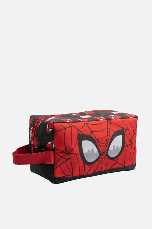 Spiderman Toiletry Bag - Red & Black