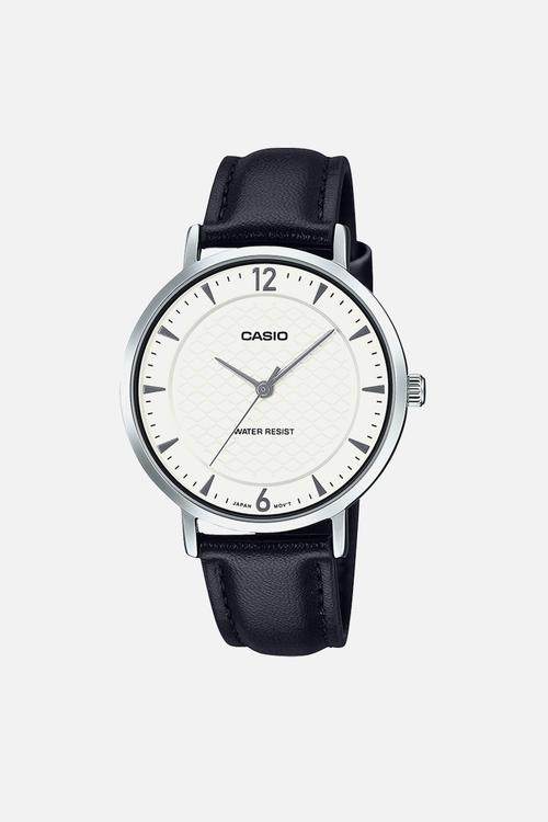 Analog Ltr White Dial - Black