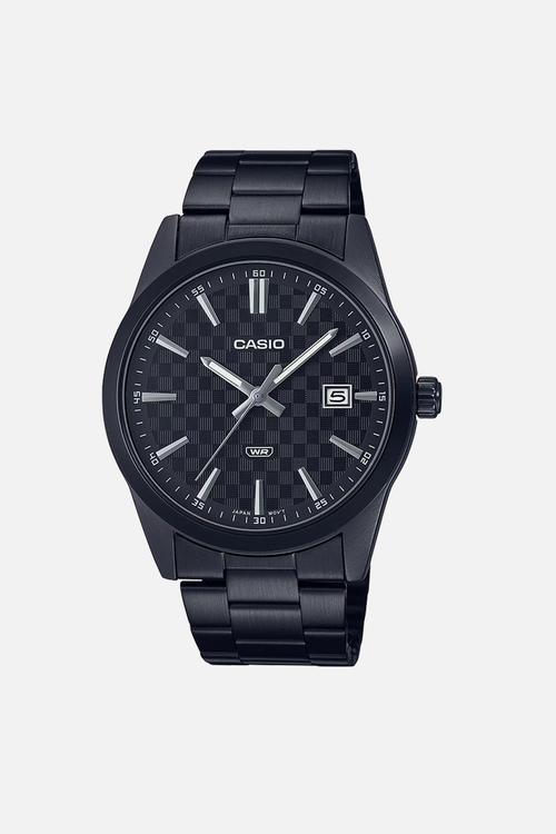 Analog Stainless Watch - Black