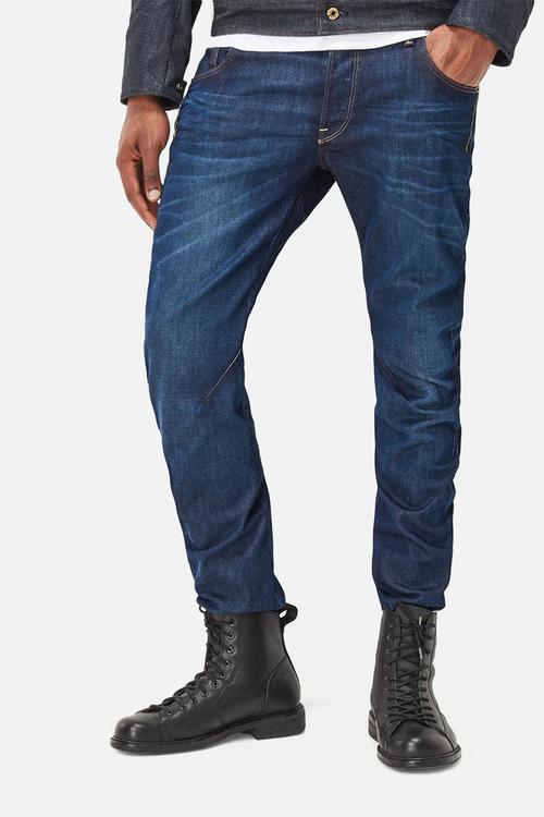 Arc 3D Slim - Dk Aged Hydrite Denim