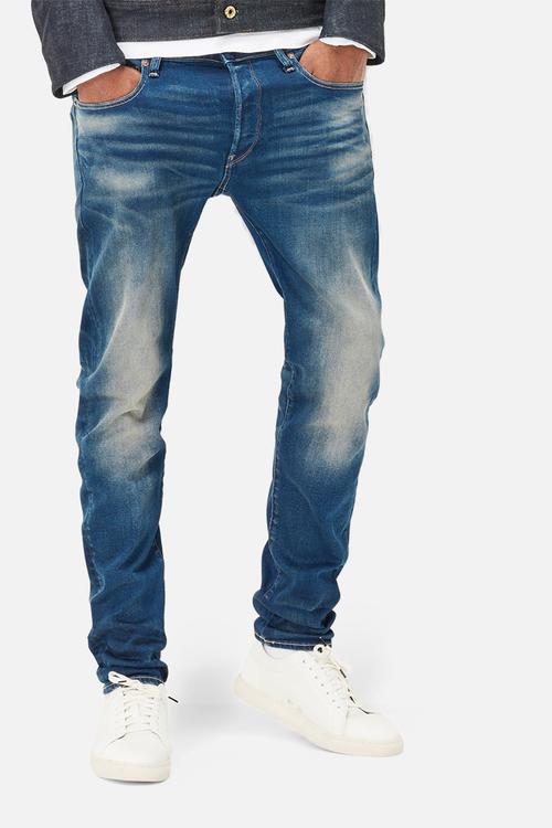 3301 Slim Firro Stretch Denim - Medium Aged dnu