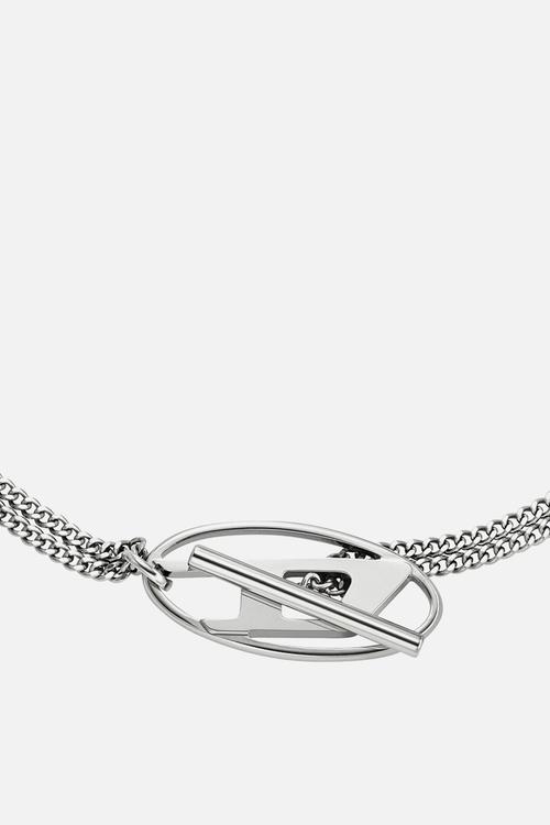 Stainless Steel Chain Necklace DX1534040 - Silver