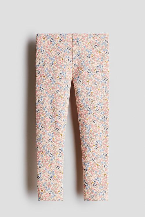Leggings - pink/floral