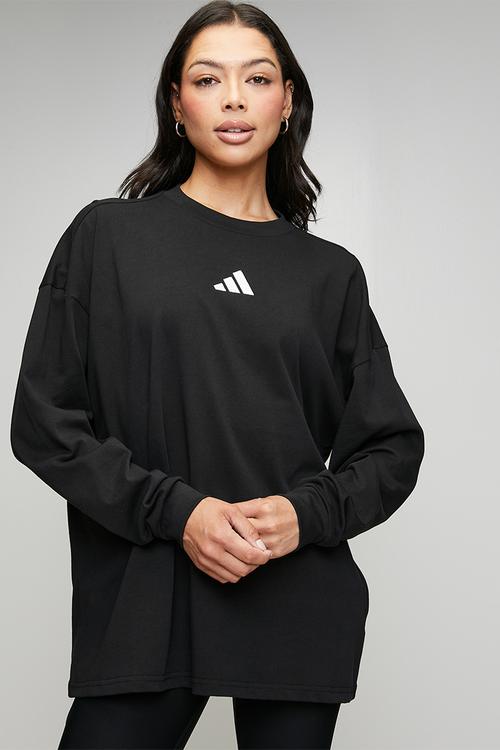 W ES+ SL L/S TEE - Black
