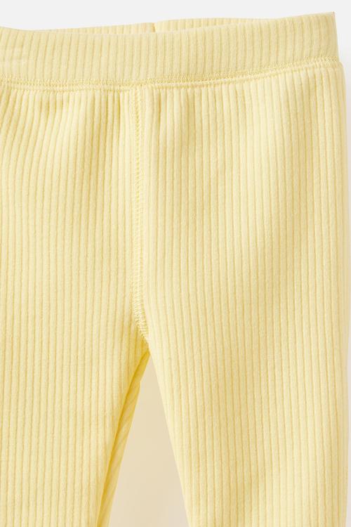 River Rib Skinny Legging - Baby Yellow