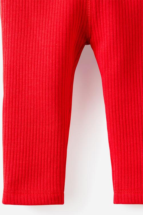 River Rib Skinny Legging - Varsity Red
