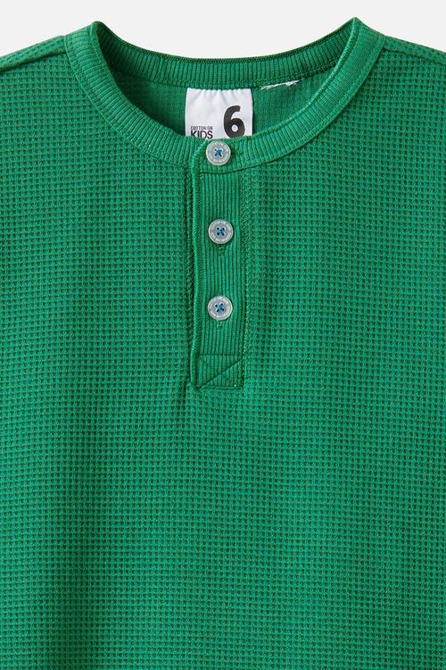 Sully Long Sleeve Pyjama Set - Deep Mint