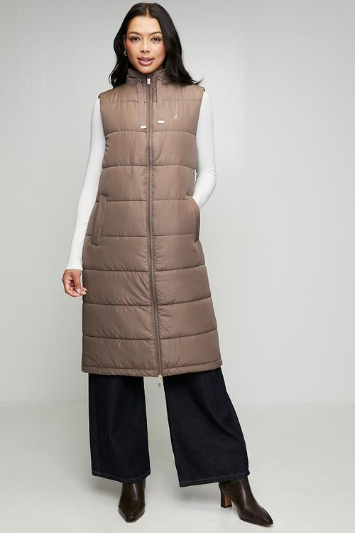 Wmn Hailey Sl Puffer - Iron
