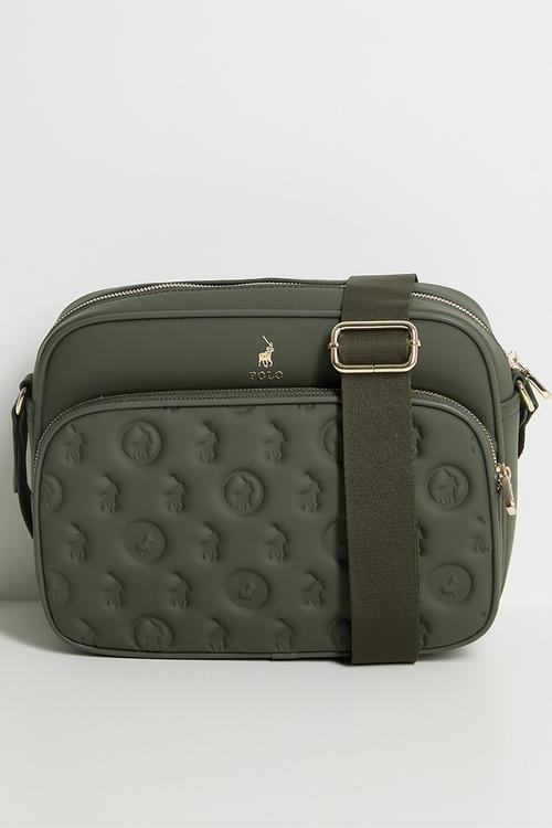 Luna utility crossbody bag - olive