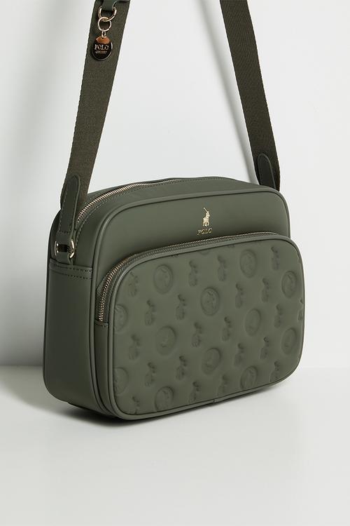Luna utility crossbody bag - olive