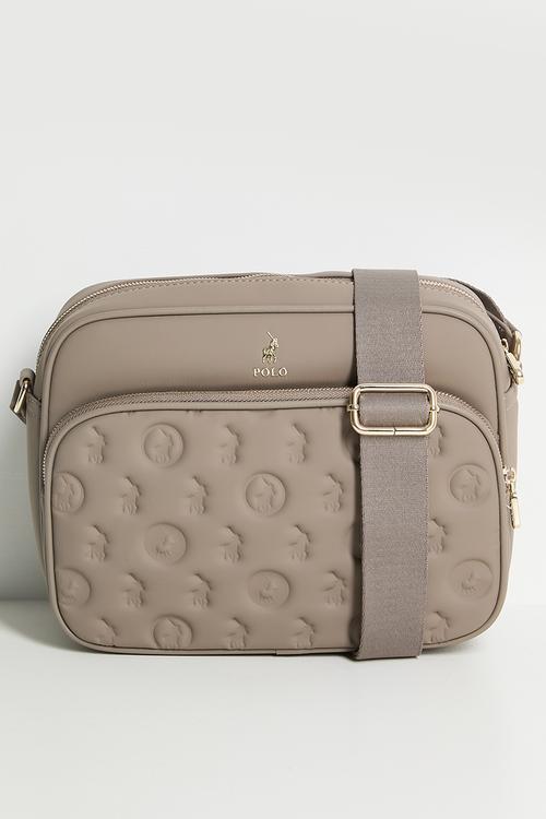 Luna utility crossbody bag - mushroom