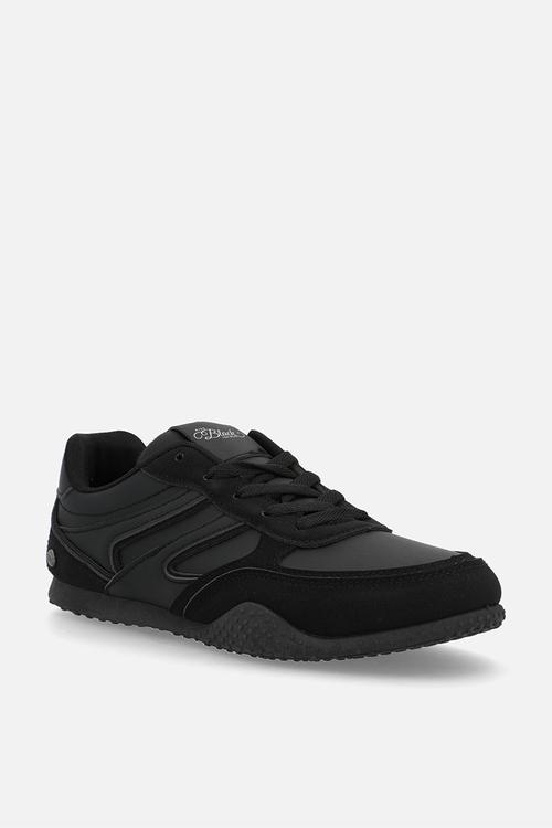 Levazzo 1 lace up sneaker - black