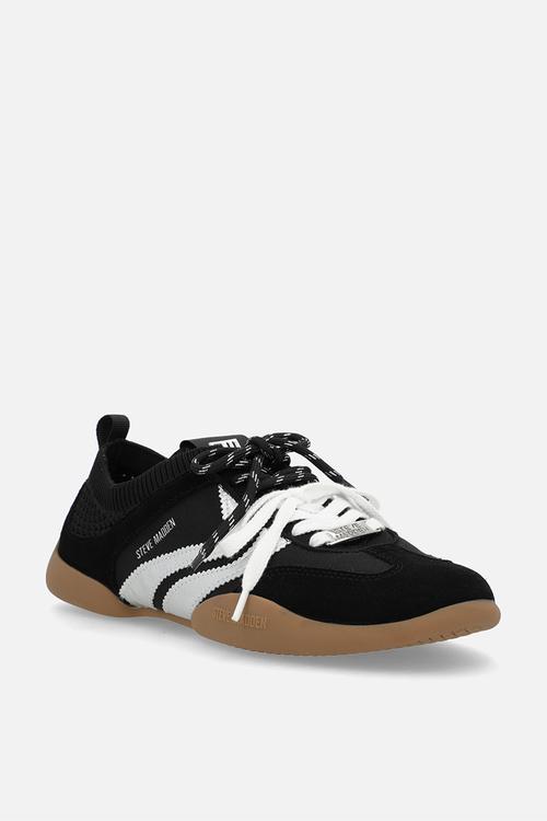 Biscotti sneaker - black & silver