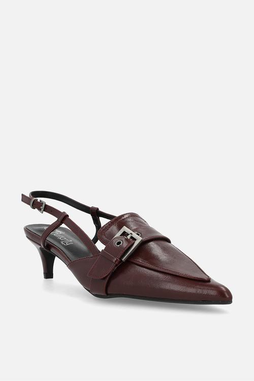Caitlin 1 heel - burgundy