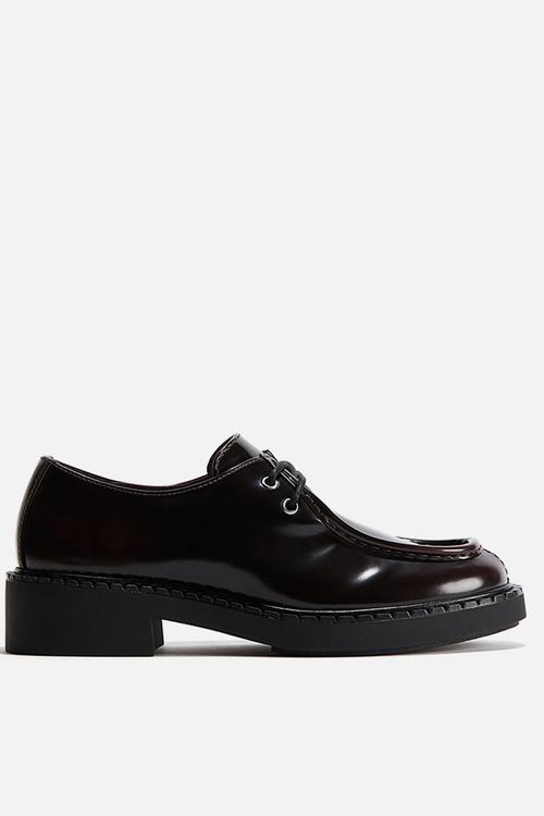 Chunky shoes - burgundy