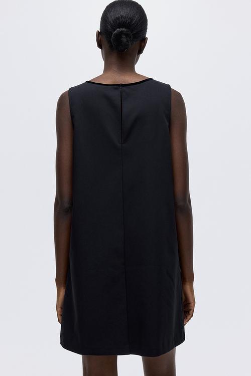 A-line dress - black