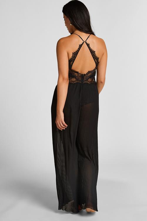 Jumpsuit plisse zaphira - caviar