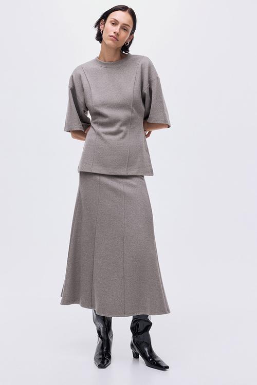 Loose-fit fine-knit top - mole