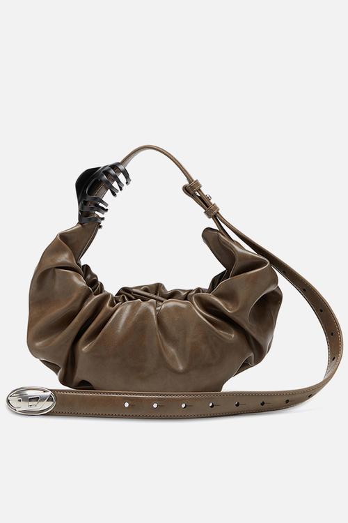 Grab-D shoulder bag - brown