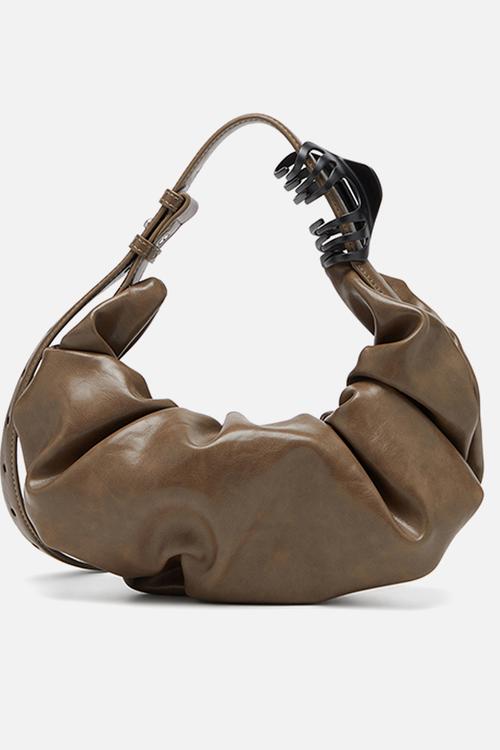 Grab-D shoulder bag - brown