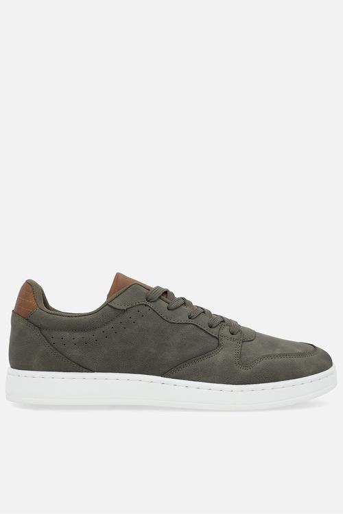 Ollie 2 Casual Lace Up - Olive/Tan